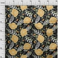 thumbnail image 3 of oneOone Cotton Poplin Light Beige Fabric Tropical Floral Sewing Fabric By The Yard Printed Diy Clothing Sewing Supplies 56 Inch Wide, 3 of 4
