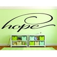 thumbnail image 1 of Custom Wall Decal Sticker : Hope Breast Cancer Awareness Motivational Inspirational Quote 12x18", 1 of 1