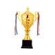 thumbnail image 2 of Trofeo de partido de de fútbol, trofeo de oro, premio de recompensa por el primer lugar, copa de premio de competiciones de fútbol de metal , 15x33cm, 2 of 8