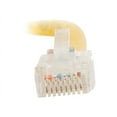 thumbnail image 4 of C2G Cat5e Non-Booted Unshielded (UTP) Network Patch Cable - patch cable - 2 ft - yellow, 4 of 5