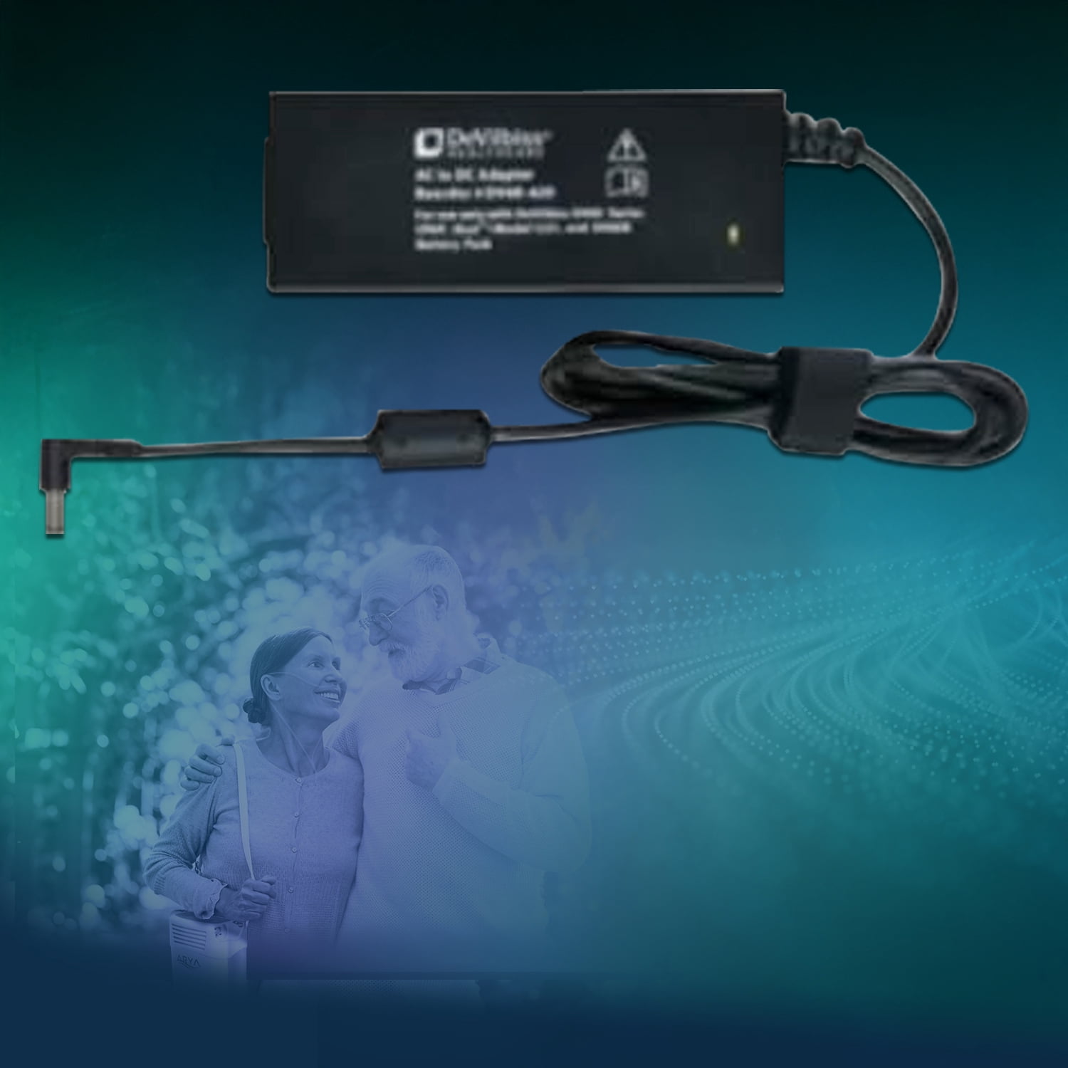 AC Power Supply for DeVilbiss iGo2 Portable Oxygen Concentrator