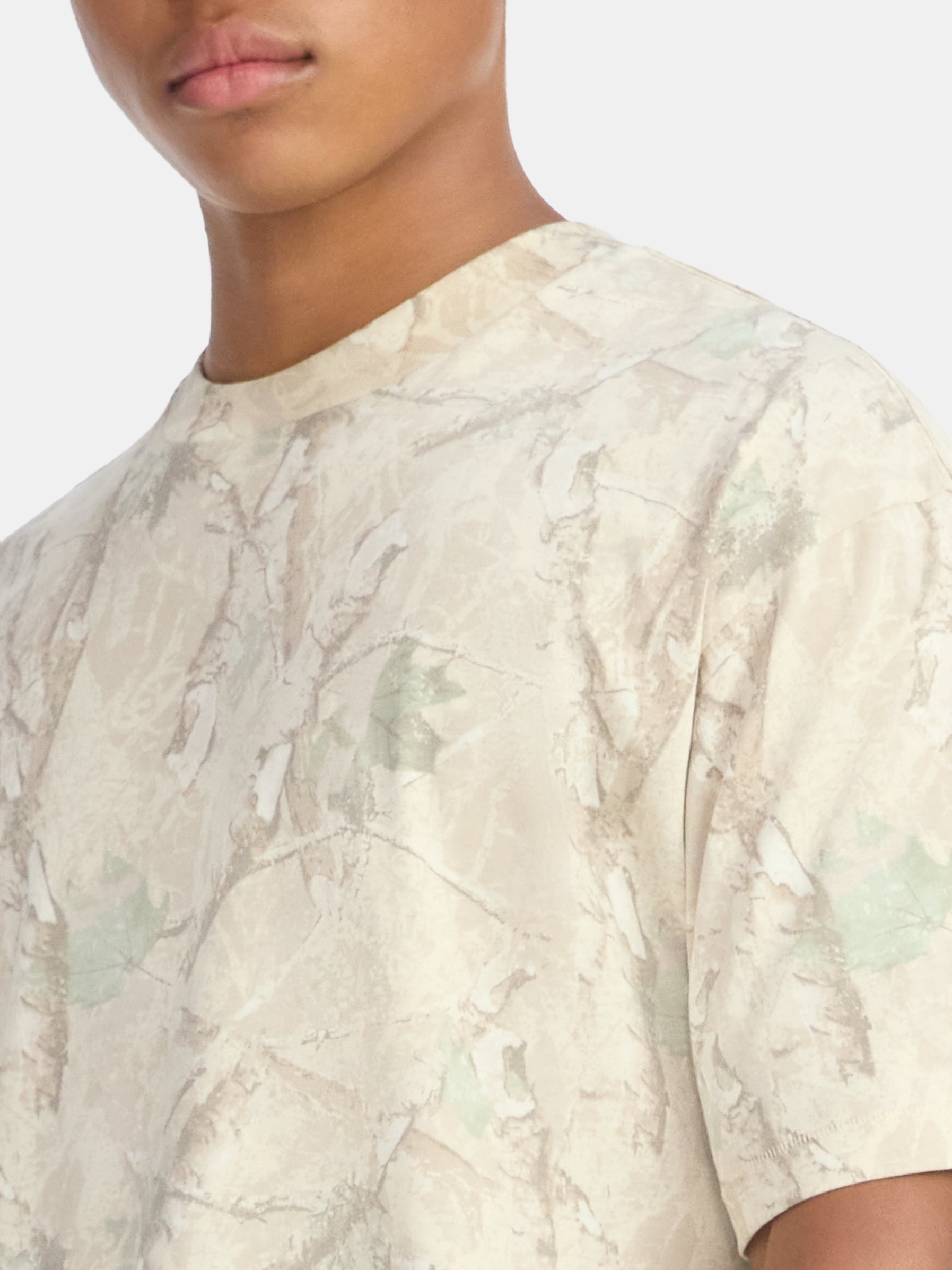 No Boundaries Oversized Tee with Short Sleeves, Men's and Big Men's XS-5XL