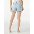 thumbnail image 3 of Sofia Jeans Women's Leona Curvy Midi High Rise Shorts, 3 of 6