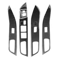 thumbnail image 2 of ZSWAL Car Interior Window Lift Switch Panel Cover Trim Carbon Fiber Replacement for MITSUBISHI Lancer EVO X MR 2008-2015, 2 of 5