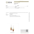 thumbnail image 4 of GIA Certified Multicolor Baltic Amber Earrings “April” in 925 Sterling Silver – Green, Honey & Cognac Drop Dangle Earrings for Women, 4 of 7