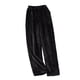 thumbnail image 1 of Pantalones de pijama de franela para mujer: forro polar coral, boca ancha, gruesos y cálidos, ropa de estar por casa para otoño/invierno (Nota: los datos originales pueden contener errores de género), 1 of 3