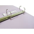 Exceed 3Ring Heavy Duty Binder, 1.5” Lilac Glaze, Slant Ring