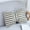 A482 SSZMDLB under $5, variant on SSZMDLB under $5 Bow Pillow with Pom Poms, Striped Lumbar Pillow for Sofa, Decorative Cushion for Living Room, Removable Cover Throw Pillow for Bed