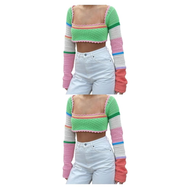Sonducket Pantalones cortos de algodón de punto elásticos con patrón de rayas de tela transpirable que combinan con todas las tendencias Como la imagen m,1 2Conjunto