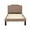 Brown Tan, variant on Poundex Twin Velvet Fabric Upholstered Bed Frame with Slats in Gray