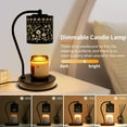 thumbnail image 5 of Candle Warmer Lamp Timer Hummingbird Electric Candle Lamp Warmer, Birthday Christmas Gifts, Mothers Day Gifts for Mom, Wax Melt for Scented Candles, Compatible with Small & Large Jar with 2 Bulb, 5 of 7
