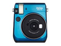 Essential Bundle Retro Case for Fujifilm instax Mini 8 Camera with Strap Blue Close-Up Self Timer Lens Blue