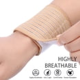 thumbnail image 4 of Paquete de 4 muñequeras para túnel carpiano, muñequeras, bandas de soporte para manos, pulsera ligera para hombres y mujeres, para fitness, tenis, golf, 40 cm, 4 of 7