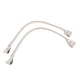 thumbnail image 4 of 2 Piezas Bolso de Cuero Bolso Correa Desmontable Reemplazo 58cm Blanco Hugo Reemplazo de las correas del bolso, 4 of 9