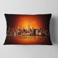 thumbnail image 2 of Designart 12" x 20" Red Polyester Throw Pillow, 2 of 5