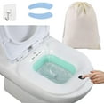 thumbnail image 5 of Moclever 47oz Foldable Electric Sitz Bath, over The Toilet Sitz Bath for Pregnant Postpartum Hemorrhoid Elderly Care, White, 5 of 11