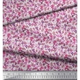 thumbnail image 2 of Soimoi Polyester Crepe Fabric Watercolor Flower Shirting Decor Fabric Printed Yard 42 Inch Wide, 2 of 3