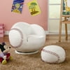 Coaster Kids Sports Chairs Small Kids Basketball Chair and Ottoman