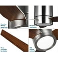 thumbnail image 3 of Progress P250058-009-30 Braden 44" LED Flush Mount Ceiling Fan, Brushed Nickel, 3 of 5