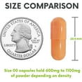 thumbnail image 3 of XPRS Nutra Size 00 Peach Empty Vegan Capsules - Vegetarian/Vegetable Pill Capsule - DIY Powder Filling (100), 3 of 6