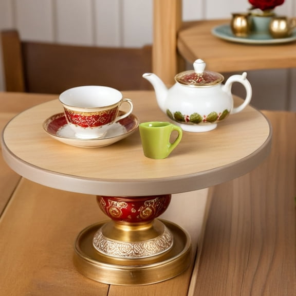 WHAMVOX 6pcs Mini Coffee Cup Sets Resin Dollhouse Kitchenware Pretend Play Drink Accessories Tea Party Mugs DIY Craft Ornaments for Kids Room Decor Miniatures