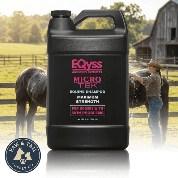 EQyss Micro-Tek Medicated Itch Relief Shampoo for Horses Gallon