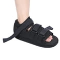 thumbnail image 3 of Lightweight Semi-Open Air-Flow-Friendly Materials Cast Shoe, Foot  Cast Boot, Toe Walking Boot, Stability Surgery for Shoe Injury Foot Noir L, 3 of 7