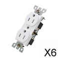 thumbnail image 1 of Enchufe de pared compacto Soledad con puertos USB 6 piezas, 1 of 10