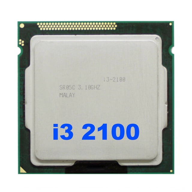 Para Core I3 2100 CPU LGA1155 Procesador 3MB Dual Core Desktop CPU para B75 USB Mining Motherboard