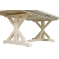 thumbnail image 5 of BingLTD - 72" Long 30" Tall Evelyn Extension Dining Table (TT42721-EXT-RW-UNF), 5 of 5