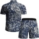 thumbnail image 3 of Conjuntos de Tops Para Hombre Camisas Informales Conjuntos de Blusas Cárdigan Con Botones de Cobertura Conjunto de Pantalones de Playa de Manga Corta Con Estampado de Cobertura Odeerbi ODB152134, 3 of 4