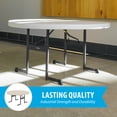 thumbnail image 4 of Lifetime 60-Inch Round Folding Tables - 10 Pack Professional Grade, Almond (880313), 4 of 13