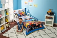 CoComelon "Let's Go Play" 4-Piece Bedding Set for toddler kids 