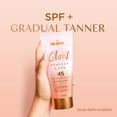 thumbnail image 3 of Coppertone Glow Protect and Tan Sunscreen Lotion + Gradual Self Tanner, SPF 45, 5 fl oz Tube, 3 of 14