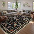 thumbnail image 4 of Insect Washable Rugs for Living Room Soft Area Rug x Rug for Bedroom UltraThin Non Slip Dining Room Rug Stain Rug Large Carpet for Office Nursery(&#x), 4 of 7