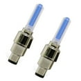 thumbnail image 2 of Tyre Valve  Light Tire Valve  Light Motorcycle Wheel Light Bike Wheel Lights Flash Tyre Wheel Lights 2PCS Motorcycle Wheel Light Tire Valve Stem  Lamp Night Riding Decoration, 2 of 5