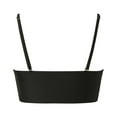 thumbnail image 6 of UIX Women Removable Shoulder Strap Swimwear Tops Strapless Bikini Top Bandeau Swim Top Tube Top Swimsuit Blouse, 6 of 8