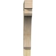 thumbnail image 2 of Ekena Millwork 6"W x 36"D x 44"H Legacy Block Rough Sawn Bracket, Douglas Fir, 2 of 4
