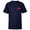 Navy, variant on Donald and Daisy Duck Valentine's Day Small Heart - Short Sleeve T-Shirt for Kids - Customized-Navy