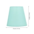 thumbnail image 2 of HINTRMENT Pendant Lighting with Fabric Shade Round Lampshade Mint Green 1Pcs, 2 of 8