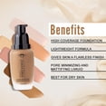 thumbnail image 4 of Daily Life Forever52 Ultra Definition Liquid Foundation - FLF014 Honey (30ml), 4 of 5