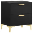thumbnail image 4 of Kendall 4-piece Queen Bedroom Set Black, 4 of 17