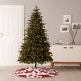 thumbnail image 6 of Sikiie red plaid Moose Bunny bear Christmas Tree Skirt, Christmas Tree Decorations, Christmas Decor, Tree Mat Decoration(30-48IN)-30", 6 of 6