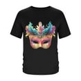 thumbnail image 4 of Tops para hombre, blusas y camisas de manga corta con cuello redondo para hombre, camisetas casuales con estampado de moda para hombre, blusa de manga corta, blusa de poliéster para hombre., 4 of 5