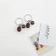 thumbnail image 2 of 2pc Heart Coffee Coffee Bean Key Chains Fashion Llaveros (color surtido), 2 of 8