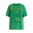 thumbnail image 5 of Saint Patrick's Day Women's Here for Shenanigans Graphic Tee from Way to Celebrate, Sizes S-XXXL, 5 of 5