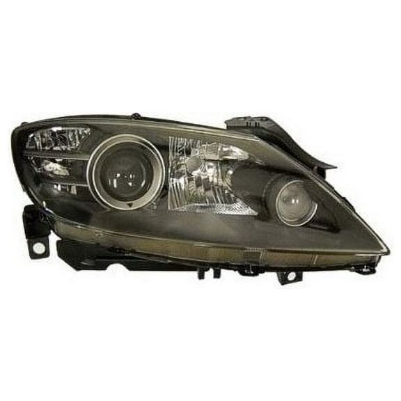 Right Passenger Side Headlight Assembly - Compatible with 2004 - 2008 Mazda RX-8 2005 2006 2007
