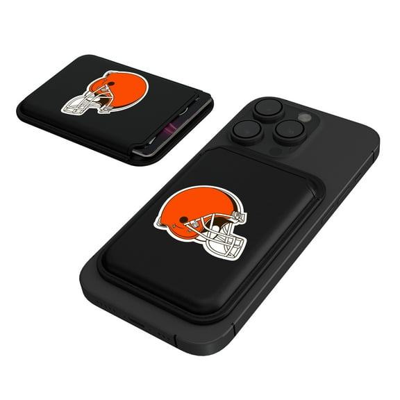 Keyscaper Cleveland Browns Magnetic Credit Card Wallet