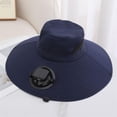 thumbnail image 2 of Hfnxid Sun Hat Women's Solar Powered Fan Visor Sun Shading Sun Protection Charging Fan Hats Sun Protection Practical, 2 of 2