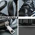 thumbnail image 3 of Bolsa De Pecho Molle Bolsas de chaleco informales para hombres, bolsa de pecho masculina portátil de PU para viajes de senderismo (negro L) Tmvgtek Para Estrenar, 3 of 9